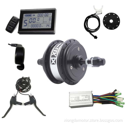 Xiongda 2-Speed Motor with Internal Gearbox - Electric Bicycle Conversion Kit